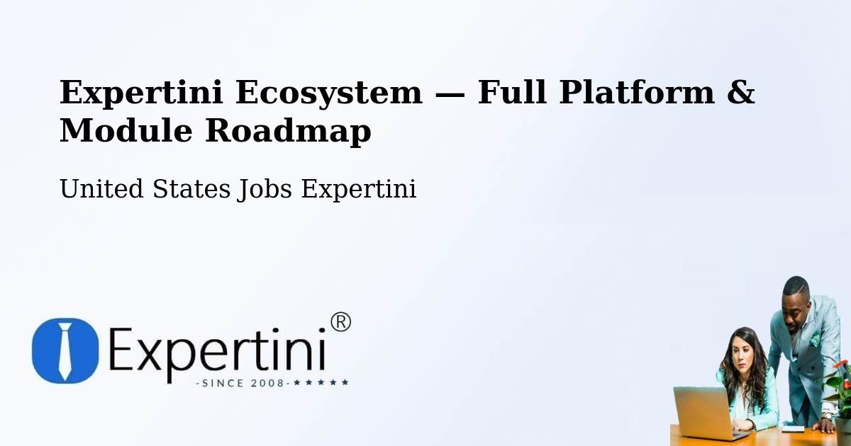 Expertini Ecosystem — Full Platform & Module Roadmap – Maize